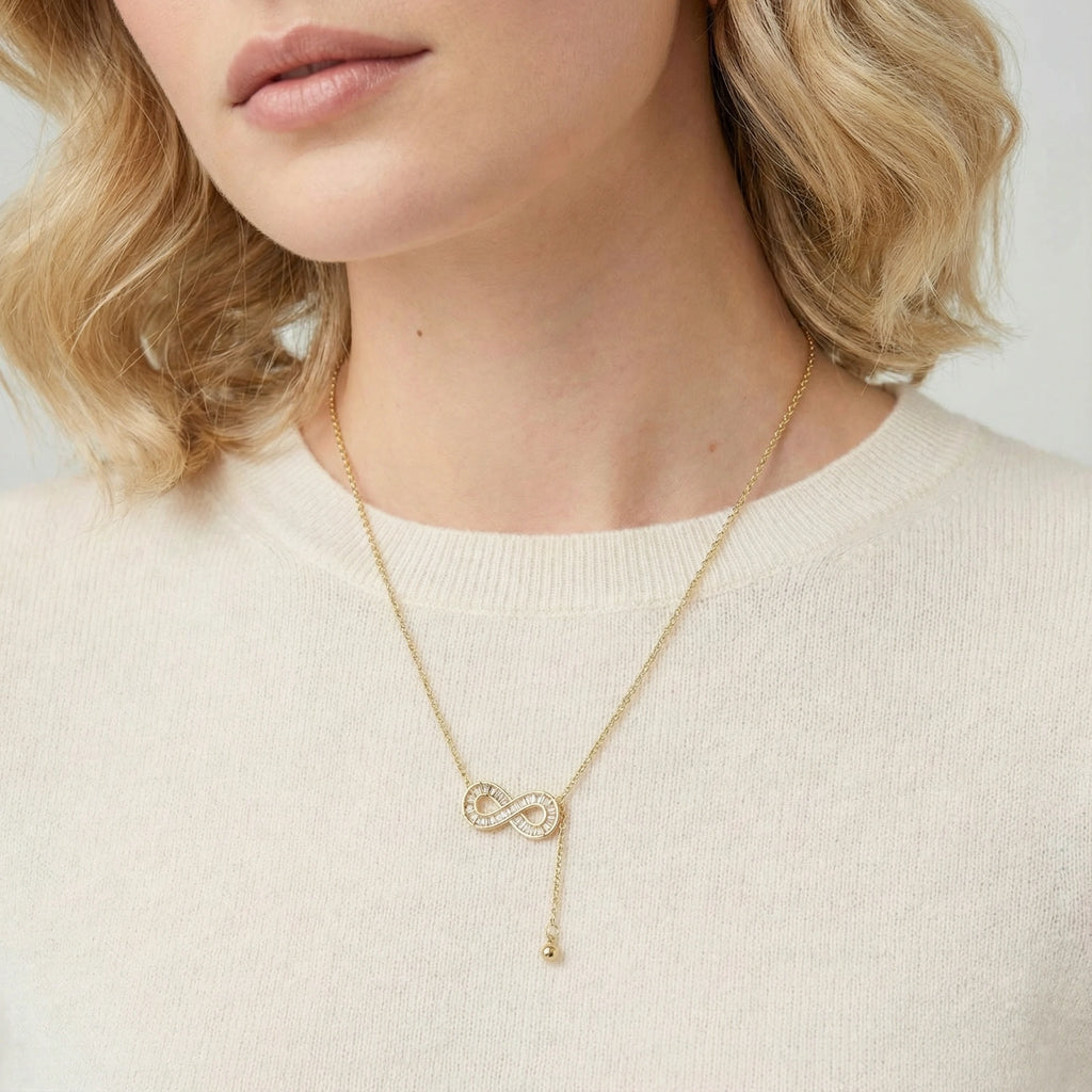 Infinity Sparkle Necklace